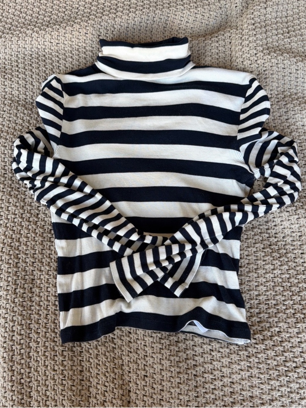 Madewell Striped Turtleneck